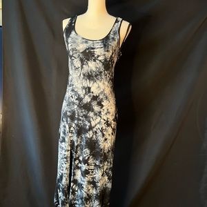 Love Stitch Tie Die Maxi Dress